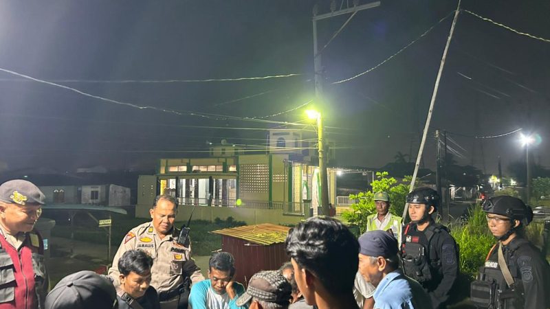 Patroli Gabungan Tengah Malam di Belawan, Polisi Tekan Potensi Premanisme hingga Tawuran