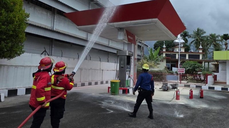 PPN Regional Sumbagut Perkuat Kesiapsiagaan Penanganan Kebakaran SPBU melalui Simulasi PKD