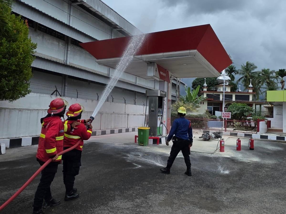 PPN Regional Sumbagut Perkuat Kesiapsiagaan Penanganan Kebakaran SPBU melalui Simulasi PKD