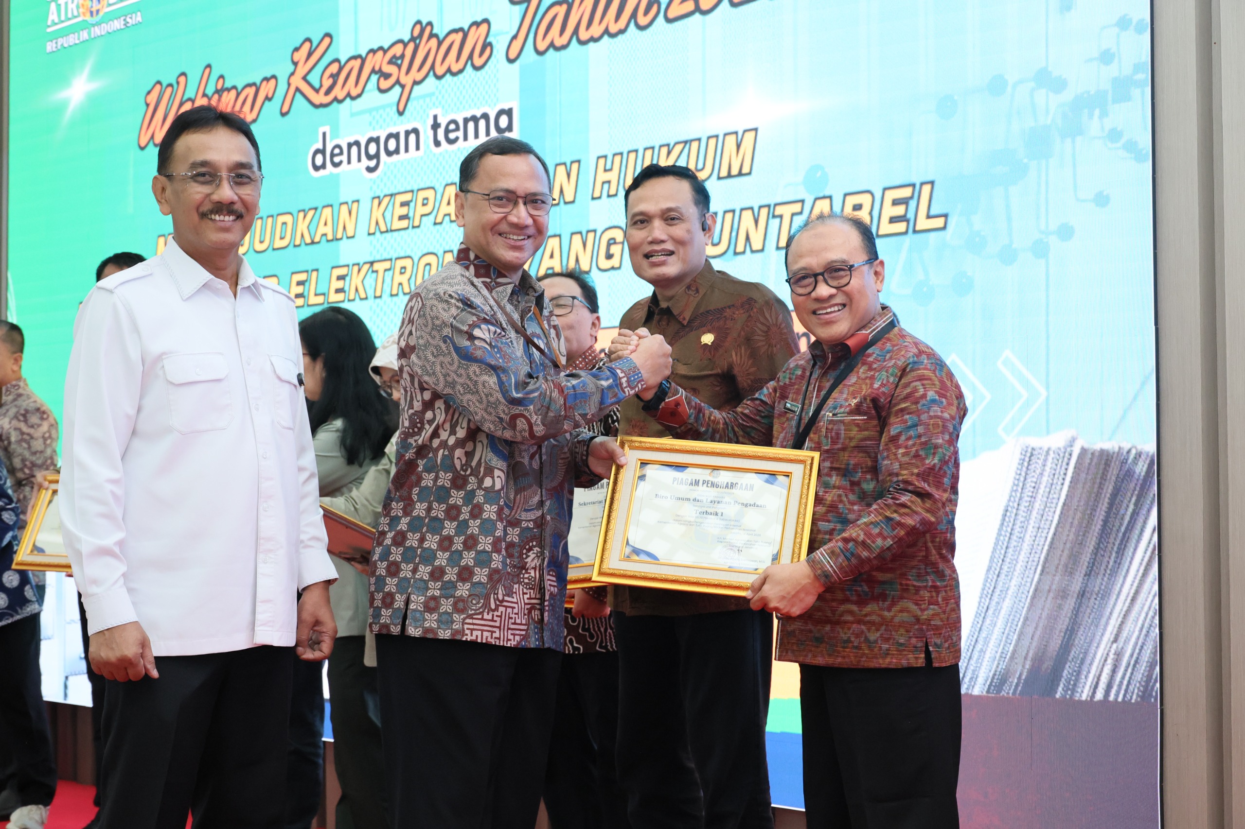 Peralihan Arsip Pertanahan Elektronik sebagai Sebuah Keniscayaan, Sekjen ATR/BPN : Harus Dikelola dengan Baik