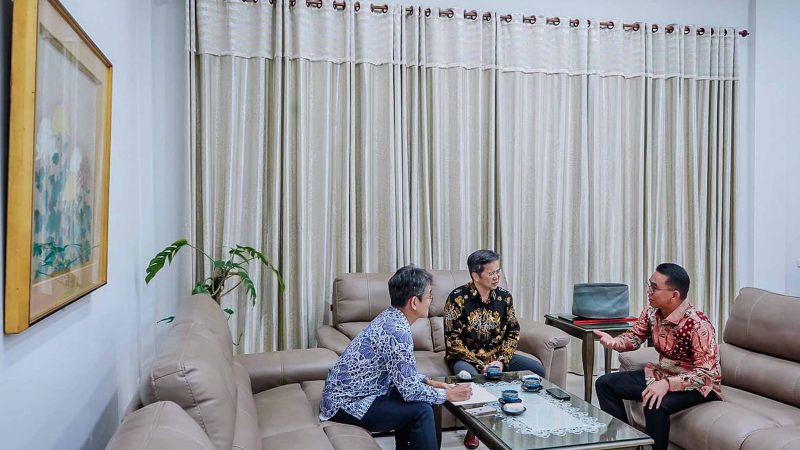 Zakiyuddin Harahap dan Konsul Jepang di Medan Bahas Peluang Kerja Sama