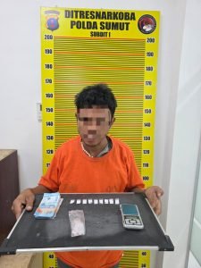 Polisi Gerebek Rumah di Sibolangit, Pria Pengangguran Ditangkap Saat Transaksi Sabu