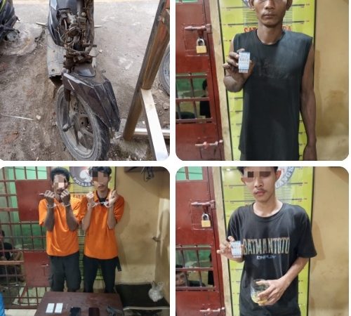 Satres Narkoba Polres Langkat sikat lokasi peredaran sabu, pelaku dan barang bukti diamankan