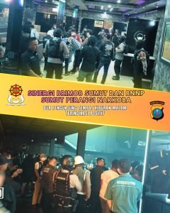 Sinergi Brimob Sumut dan BNNP Sumut Perangi Narkoba, Dua Pengunjung Tempat Hiburan Malam Terindikasi Positif