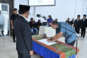 Wabup Samosir Pejabat Tinggi Pratama, Tekankan Sinergi, Integritas, dan Prestasi