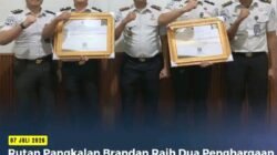 Rutan Pangkalan Brandan Raih dua Penghargaan Kinerja keuangan dari KPPN Medan l