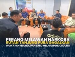Perang Melawan Narkoba Rutan Tanjung Pura Gagalkan Upaya Penyelundupan Sabu melalui Pengunjung