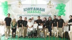 Wujud Kepedulian Sosial, PT Pegadaian Kanwil I Medan Gelar Khitanan Massal untuk 100 Anak