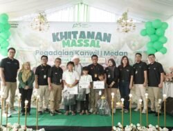 Wujud Kepedulian Sosial, PT Pegadaian Kanwil I Medan Gelar Khitanan Massal untuk 100 Anak