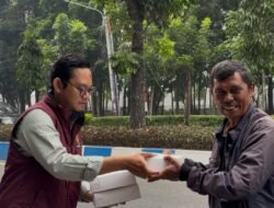 Kantor Pertanahan Deli Serdang Kembali Gelar Jumat Berkah, Bagikan Makanan kepada Warga