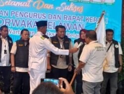 Ketua Forwaka Sumut Lantik Pengurus Forwaka Belawan
