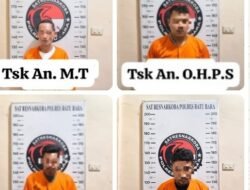 Polres Batu Bara Ungkap Peredaran Etomidate, Empat Tersangka Diamankan