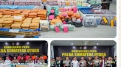 Polda Sumut Ungkap 3.865 Kasus Narkoba dalam Enam Bulan, Sita 5,3 Ton Barang Bukti