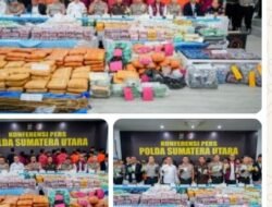 Polda Sumut Ungkap 3.865 Kasus Narkoba dalam Enam Bulan, Sita 5,3 Ton Barang Bukti