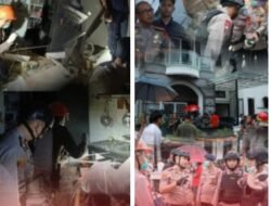 Brimob Polda Sumut Turunkan Tim Jibom, KBR, dan SAR Tangani Ledakan Rumah di Grand Polonia Medan