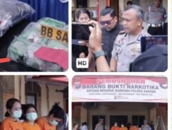 Satres Narkoba Polres Asahan Musnahkan 8,7 Kg Sabu dan 772 Vape Etomidate, Selamatkan 19.600 Jiwa