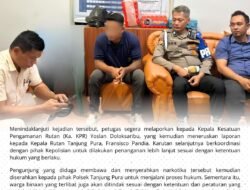 Rutan Tanjung Pura Gagalkan Penyelundupan Sabu Lewat Pengunjung, Satu Warga Binaan Terlibat