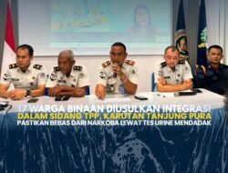 17 Warga Binaan Diusulkan Integritas dalam sidang TPP karutan Tanjung Pura
