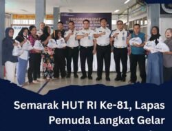 Semarak HUT RI Ke-81, Lapas Pemuda Langkat Gelar Pengobatan Gratis dan Bagikan Bansos