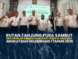 Rutan Tanjung Pura Sambut dan Berikan Pembekalan Bagi Peserta Magang Angkatan II Gelombang I Tahun 2026
