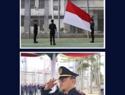 Kobarkan Semangat Juang Merah Putih, Lapas Pemuda Kelas III Langkat Gelar Upacara Peringatan Dirgahayu Republik Indonesia Ke-81