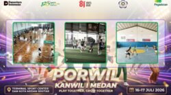 Sambut HUT ke-81 Kemerdekaan RI, Pegadaian Kanwil I Medan Gelar PORWIL 2026 Bertajuk “Play Together, Grow Together”