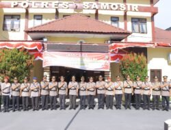 Polres Samosir Gelar Upacara Hari Juang Polri, Kobarkan Semangat Pengabdian