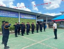KA KPLP Lapas Binjai Pimpin Apel, Tekankan Kesiapsiagaan dan Kedisiplinan Petugas Pengamanan