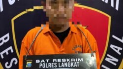 Polres Langkat Tangkap Tujuh Pelaku Pencurian Disertai Kekerasan di Empat Lokasi, Dua Senjata Tajam dan Dua Sepeda Motor Diamankan