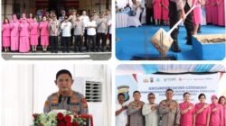Kunker ke Tapteng, Kapolda Sumut Letakkan Batu Pertama Pembangunan Rusun Polres Tapanuli Tengah