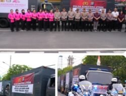 Polda Sumut Berangkatkan 25 Ton Bantuan Kemanusiaan Tahap Pertama untuk Korban Gempa NTT