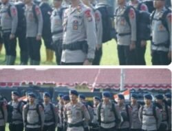 Brimob Sumut Bergerak ke Karo, 100 Personel Siap Temani Warga di Tengah Erupsi Gunung Sinabung