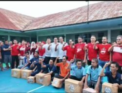 Kebersamaan Warnai Pembagian Hadiah Lomba HUT Ke-81 RI bagi Petugas dan WBP Rutan Pangkalan Brandan