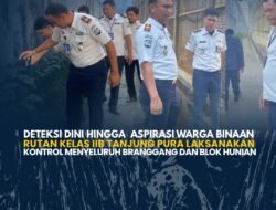 Deteksi Dini hingga Aspirasi Warga Binaan Rutan Kelas IIB Tanjung Pura laksanakan Kontrol Menyeluruh Branggang dan Blok Hunian
