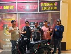 Kasus Ranmor, Unit Reskrim Polsek Medan Timur Lakukan Cek TKP