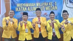 Muswil Ke-3 IKA UT Medan Kukuhkan Semangat Kebersamaan, Syamsuri S.IP Nahkodai Periode 2026–2031