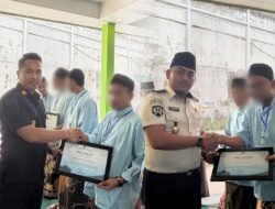 Rutan Tanjung Pura Gelar Peringatan Maulid Nabi Muhammad SAW Sekaligus Pemberian Sertifikat Pesantren Kilat