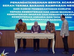 Terima Barang Rampasan Negara dari KPK, Sekjen ATR/BPN: Untuk Mendukung Layanan kepada Masyarakat