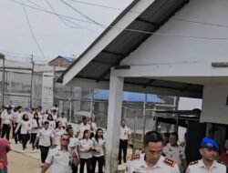 KEPALA LAPAS BINJAI MOCHAMAD MUKAFFI DAN SELURUH JAJARAN LAKUKAN PENGAWASAN RUTIN: MEMASTIKAN SARANA PRASARANA WARGA BINAAN SESUAI STANDAR ATURAN YANG BERLAKU
