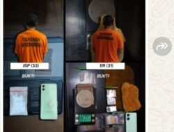Komitmen Perangi Narkoba, Satresnarkoba Polres Binjai Tangkap Dua Pengedar Dan Amankan Barang Bukti Sabu