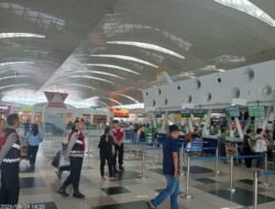 Kapolresta Deli Serdang terus pantau situasi Bandara Kualanamu Pasca Pembatalan Penerbangan, Situasi Tetap Aman Dan Kondusif
