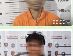 Dua Pelaku Pencuri TV dan Tabung Gas Dibekuk Polsek Hamparan Perak