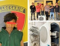 Polsek Talawi Amankan Pelaku Pencurian Outdoor AC Milik Telkomsel