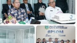 Wakajatisu Eko Adhyaksono Sebagai Penguji Pada Seminar Hasil Proyek Perubahan Pelatihan Kepemimpinan Nasional Tingkat II Di BPSDM Provinsi Sumut