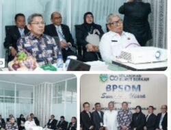Wakajatisu Eko Adhyaksono Sebagai Penguji Pada Seminar Hasil Proyek Perubahan Pelatihan Kepemimpinan Nasional Tingkat II Di BPSDM Provinsi Sumut