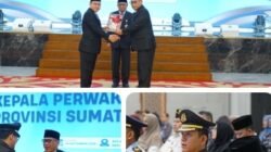 Koordinator Bidang Pidana Khusus Wakili Kajati Sumut Pada Kegiatan Pelantikan Dan Pengukuhan Rusdy Sofyan Sebagai Kepala Perwakilan BPKP Sumut