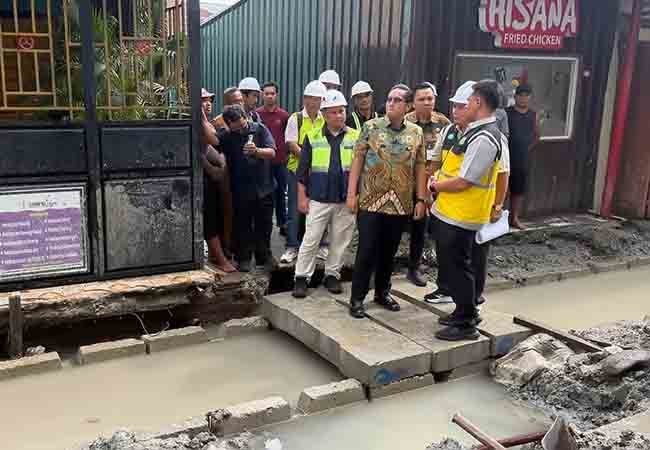 Dulu Langganan Banjir, Jalan dan Drainase di Gaperta Kini Dibenahi Pemko Medan