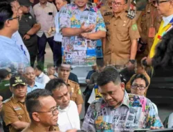 Bobby Nasution Tinjau Titik Banjir Letda Sujono, Penanganan Langsung Dipercepat