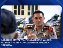 Kapolres Binjai Tampung Aspirasi Warga, Patroli Malam hingga Pemberantasan Narkoba