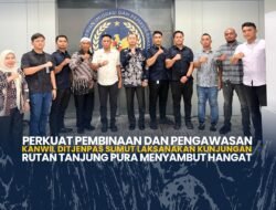 Perkuat Pembinaan Dan Pengawasan ,Kanwil Ditjenpas Sumut Laksanakan Kunjungan, Rutan Tanjung Pura Menyambut Dengan Hangat